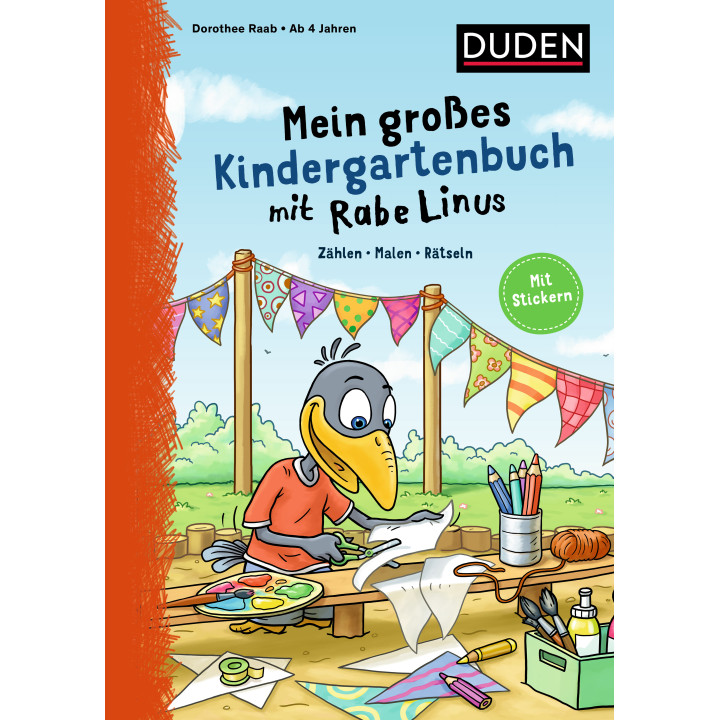 Mein großes Kindergartenbuch mit Rabe Linus