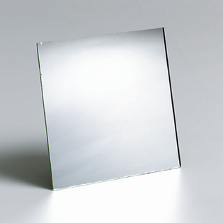Spiegel, Glas, plan, 90/90 mm